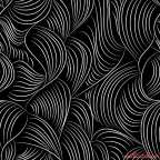 fekete-fehér absztrakt hullám mintás tapéta 6
