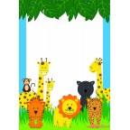 erdő állatai poszter tapéta 6