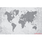 szürke árnyalatú világtérkép mintás tapéta 6