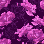 rózsák lilában tapéta 6